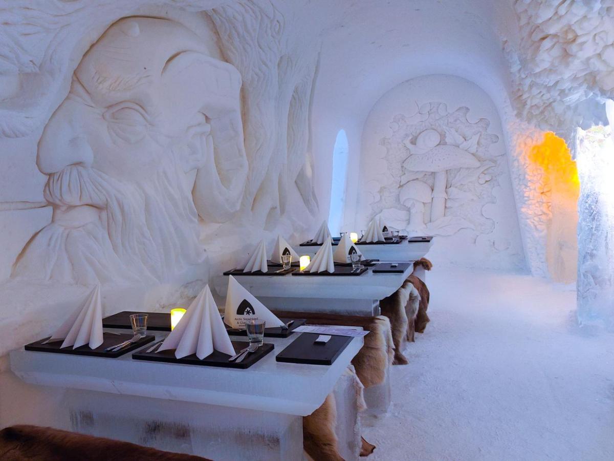 Arctic Snowhotel & Glass Igloos Sinettä Exterior foto