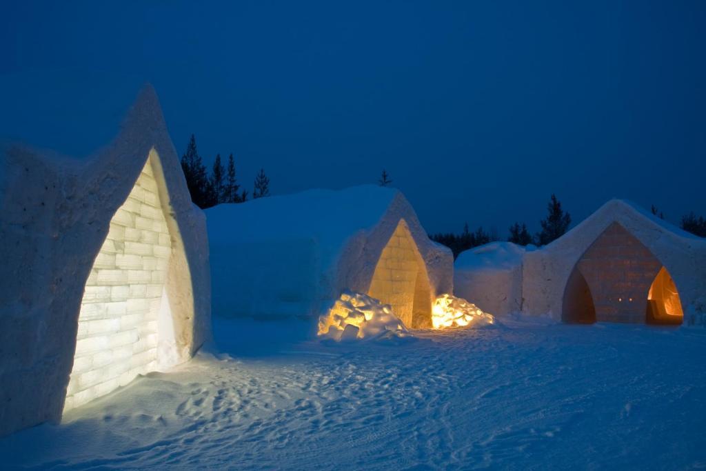 Arctic Snowhotel & Glass Igloos Sinettä Exterior foto